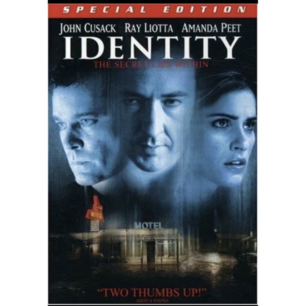 Identity DVD 2003 Special Edition Ray Liotta Horror Movie R Rated Sony Pictures